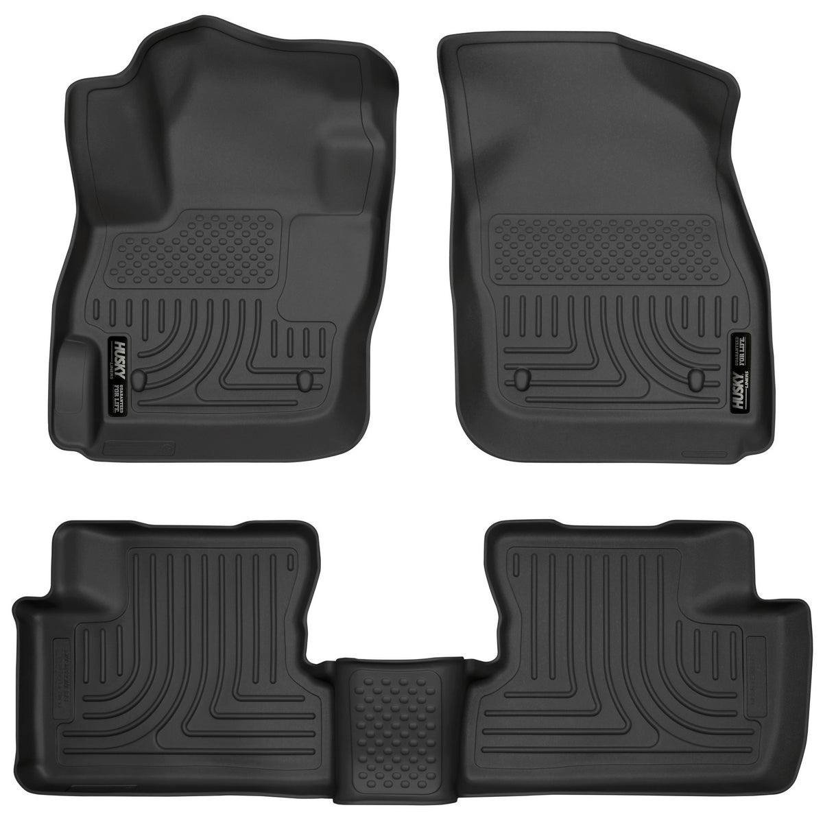 Husky Liners 98631 - Weatherbeater - Front & 2nd Seat Floor Liners 1
