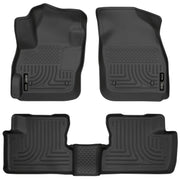Husky Liners 98631 - Weatherbeater - Front & 2nd Seat Floor Liners 1