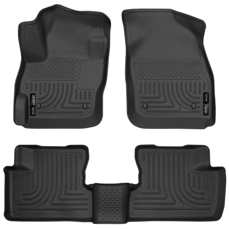 Husky Liners 98631 - Weatherbeater - Front & 2nd Seat Floor Liners 1