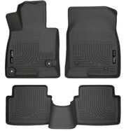 Husky Liners 98651 - Weatherbeater - Front & 2nd Seat Floor Liners 1