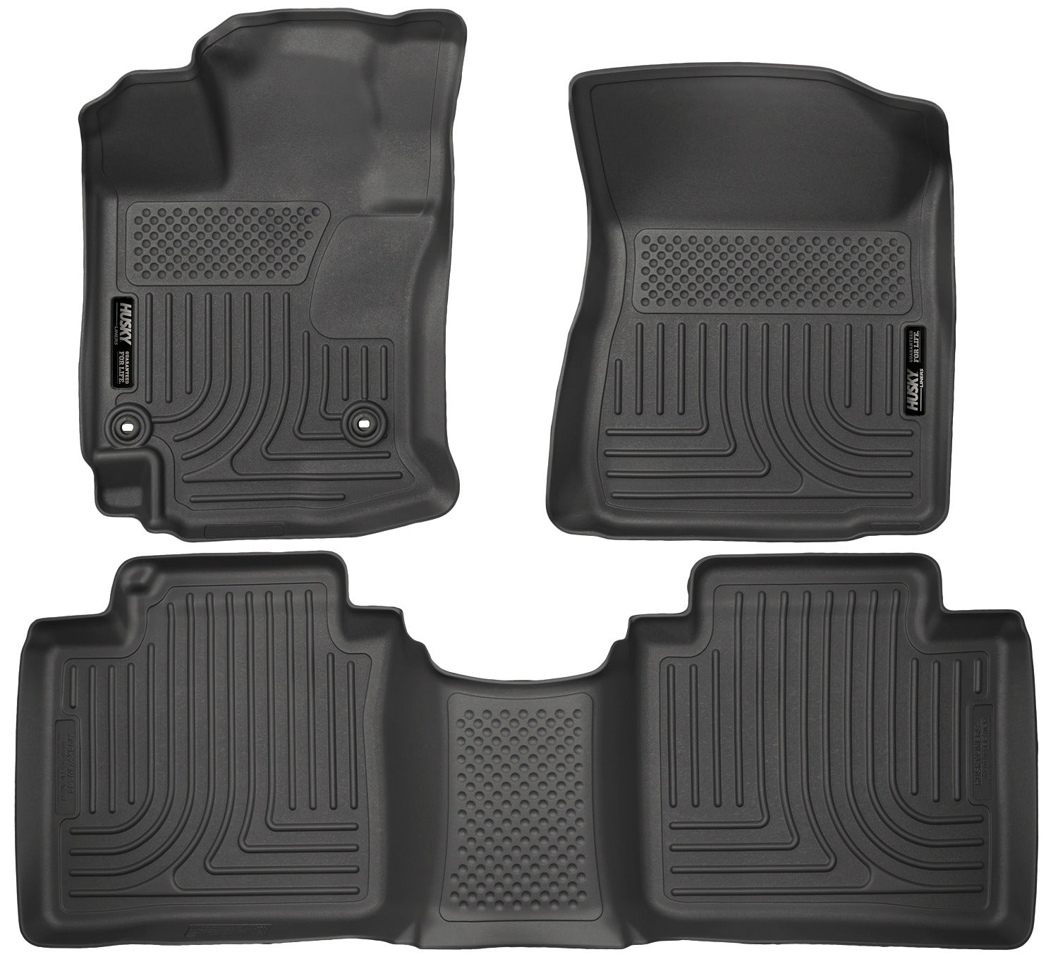 Husky Liners 98661 - Weatherbeater - Front & 2nd Seat Floor Liners