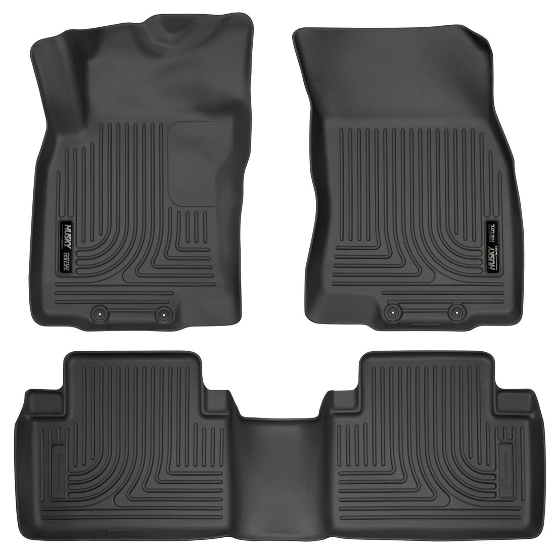 Husky Liners 98671 - Weatherbeater - Front & 2nd Seat Floor Liners 1