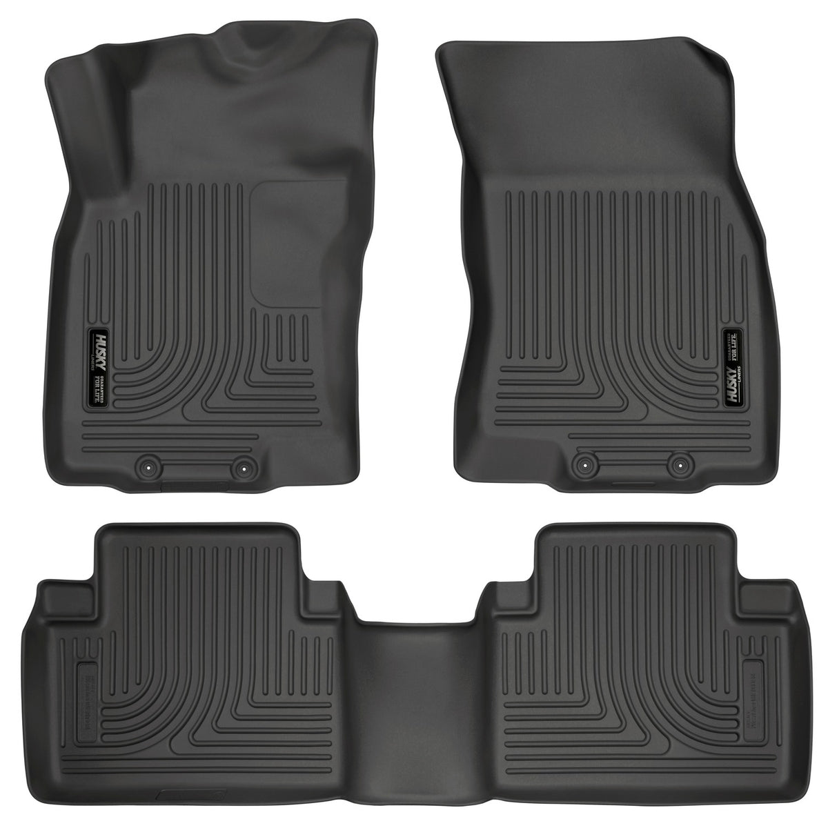 Husky Liners 98671 - Weatherbeater - Front & 2nd Seat Floor Liners 1