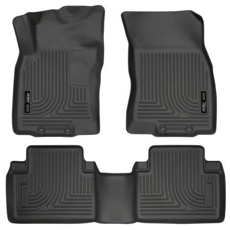 Husky Liners 98671 - Weatherbeater - Front & 2nd Seat Floor Liners 1