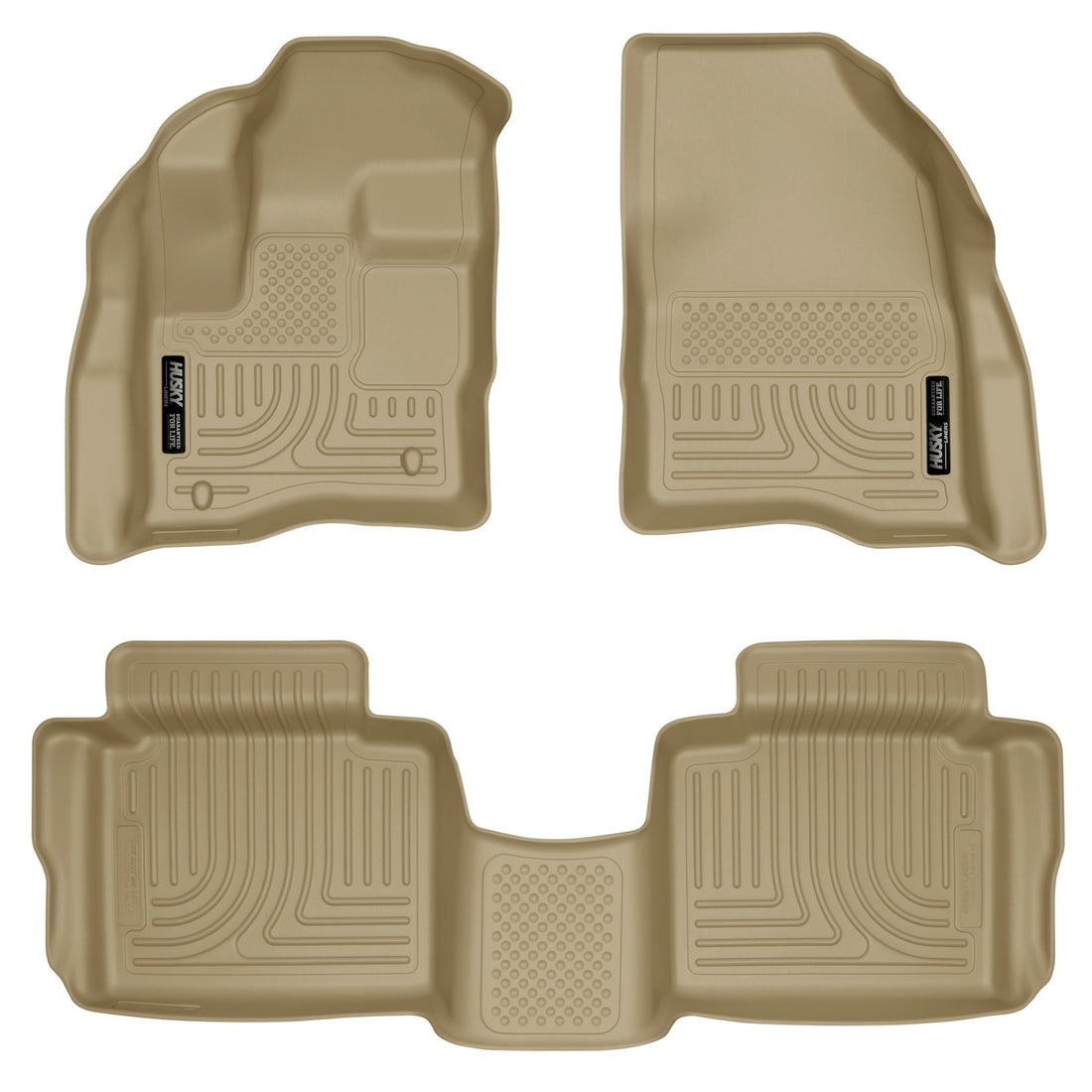 Husky Liners 98703 - Weatherbeater - Front & 2nd Seat Floor Liners 11