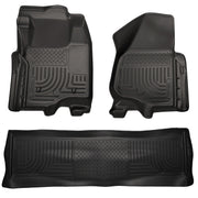 Husky Liners 98711 - Weatherbeater - Front & 2nd Seat Floor Liners (Footwell Coverage) 1