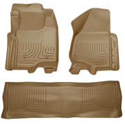 Husky Liners 98713 - Weatherbeater - Front & 2nd Seat Floor Liners (Footwell Coverage)