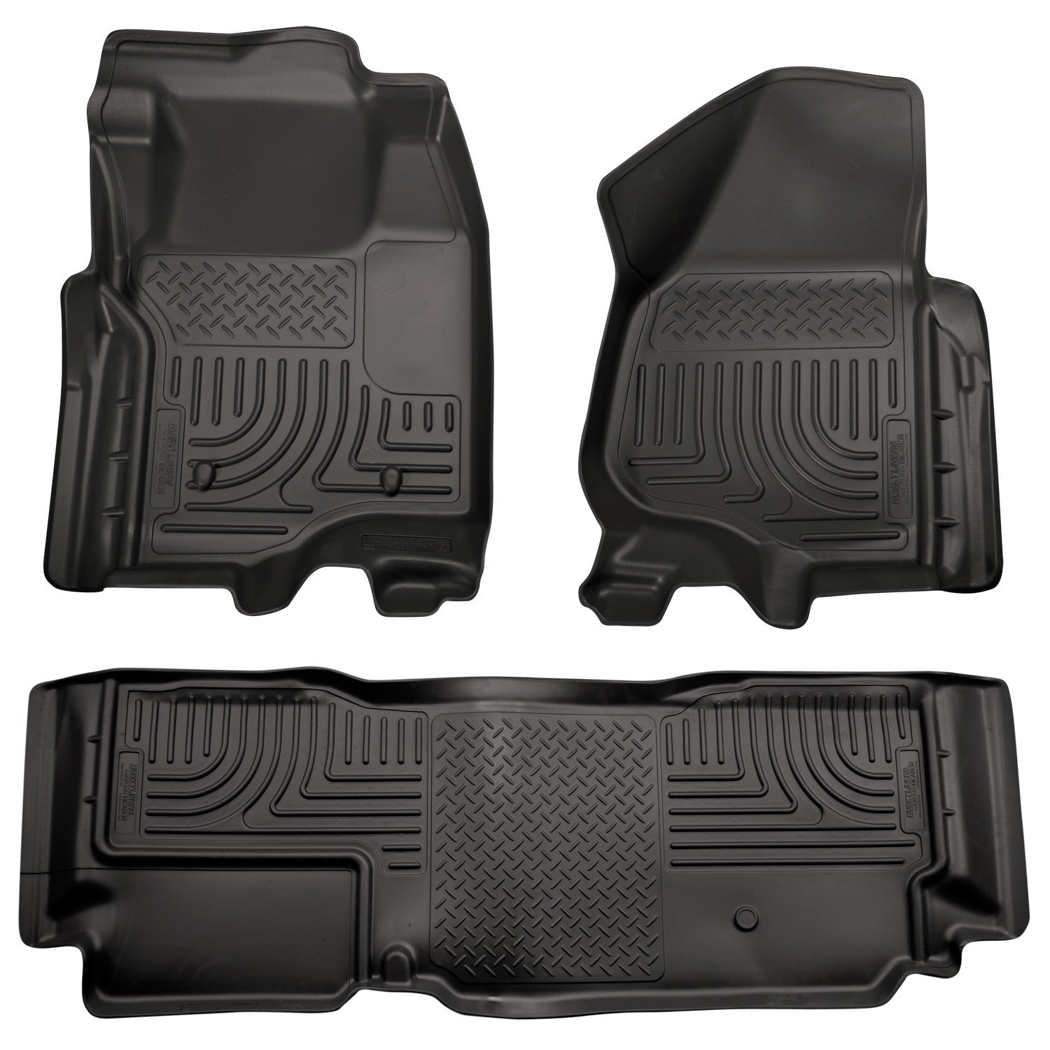 Husky Liners 98721 - Weatherbeater - Front & 2nd Seat Floor Liners (Footwell Coverage) 5