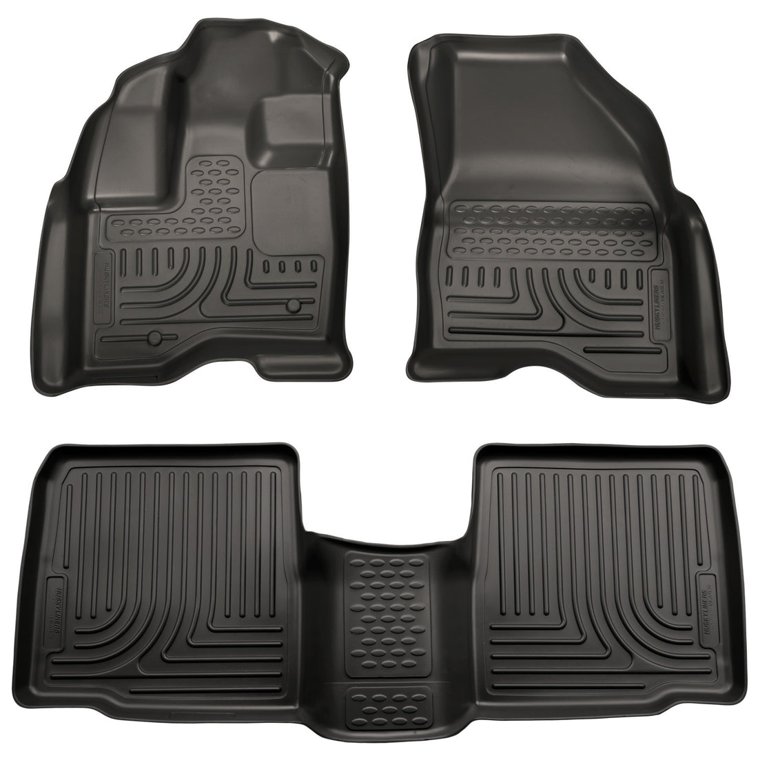 Husky Liners 98731 - Weatherbeater - Front & 2nd Seat Floor Liners
