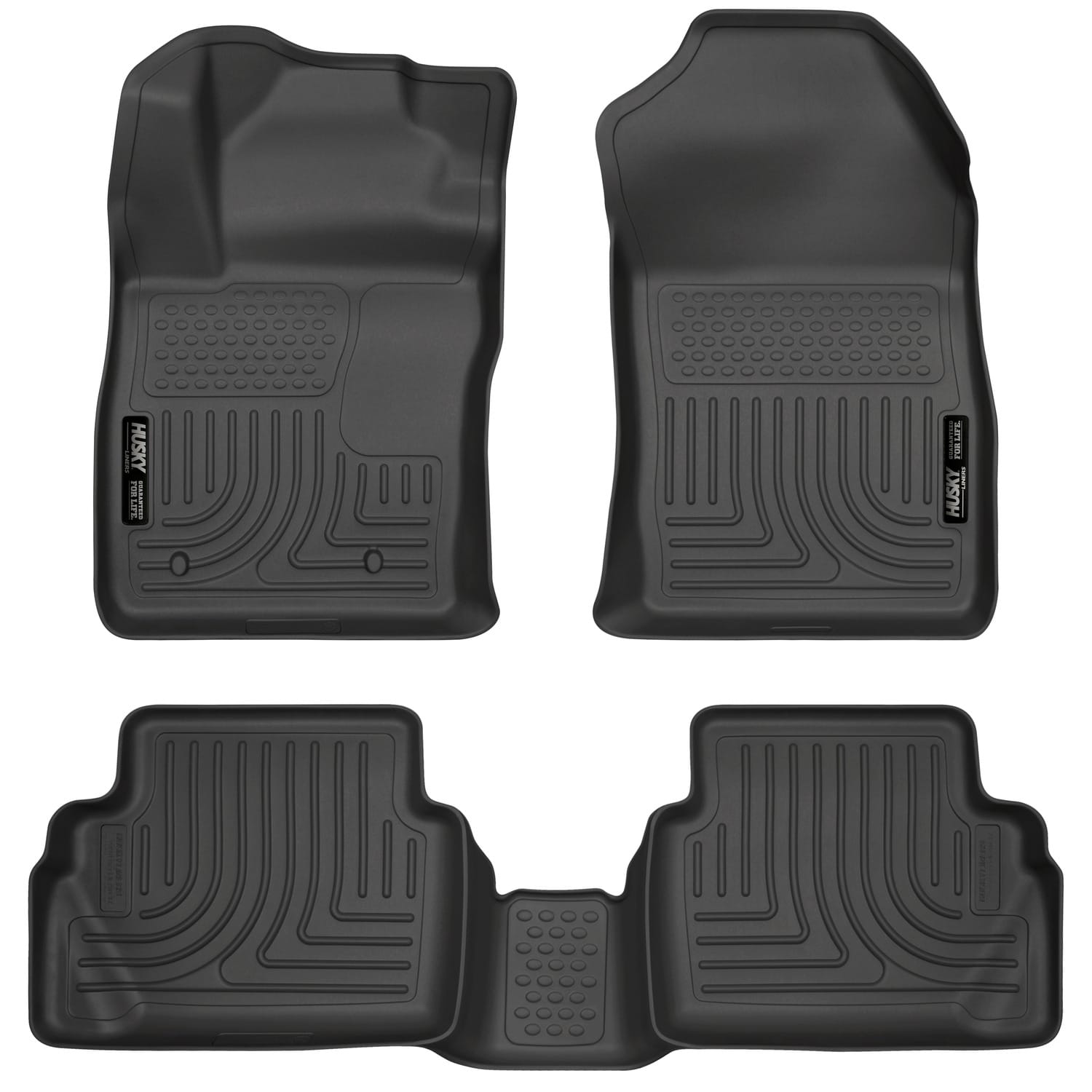 Husky Liners Body Husky Liners 98751 - Weatherbeater - Front & 2nd Seat Floor Liners