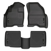 Husky Liners 98761 - Weatherbeater - Front & 2nd Seat Floor Liners 1