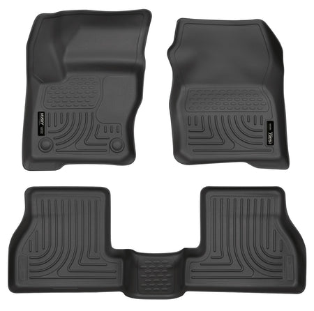 Husky Liners 98771 - Weatherbeater - Front & 2nd Seat Floor Liners 1