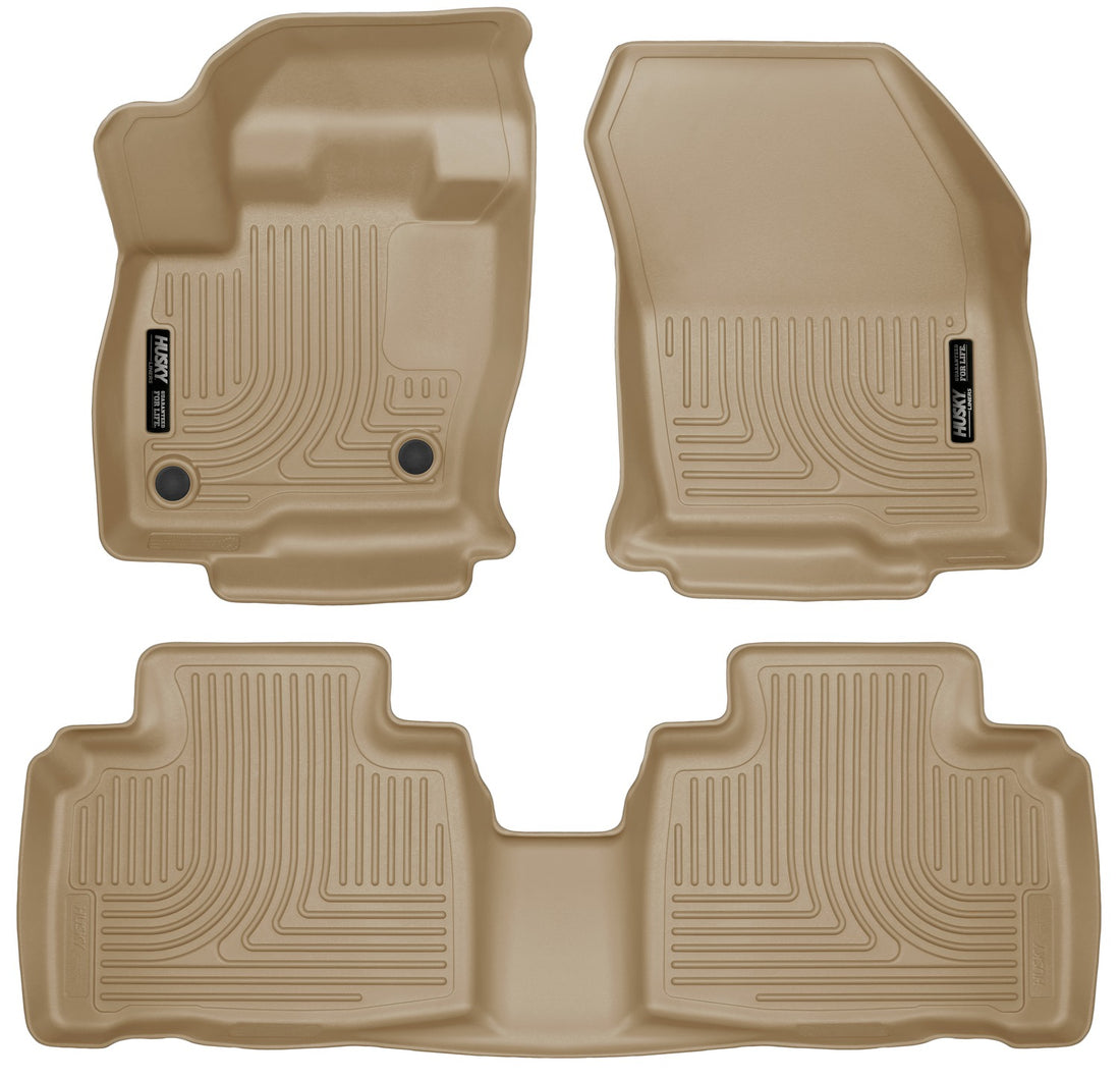 Husky Liners 98783 - Weatherbeater - Front & 2nd Seat Floor Liners