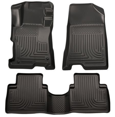 Husky Liners 98811 - Weatherbeater - Front & 2nd Seat Floor Liners 1