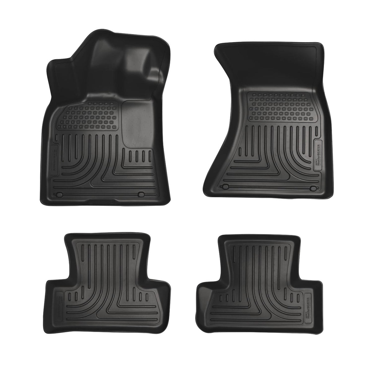 Husky Liners Body Husky Liners 98821 - Weatherbeater - Front & 2nd Seat Floor Liners