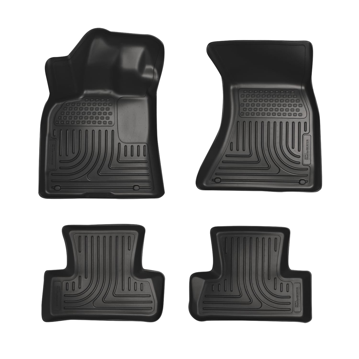 Husky Liners Body Husky Liners 98821 - Weatherbeater - Front & 2nd Seat Floor Liners