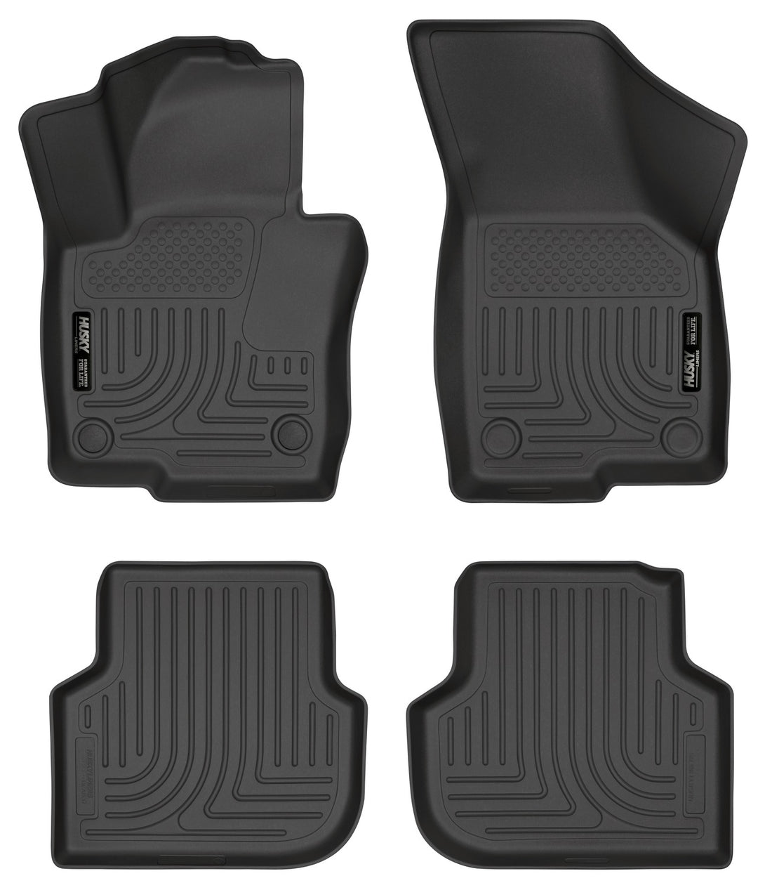 Husky Liners 98831 - Weatherbeater - Front & 2nd Seat Floor Liners 1