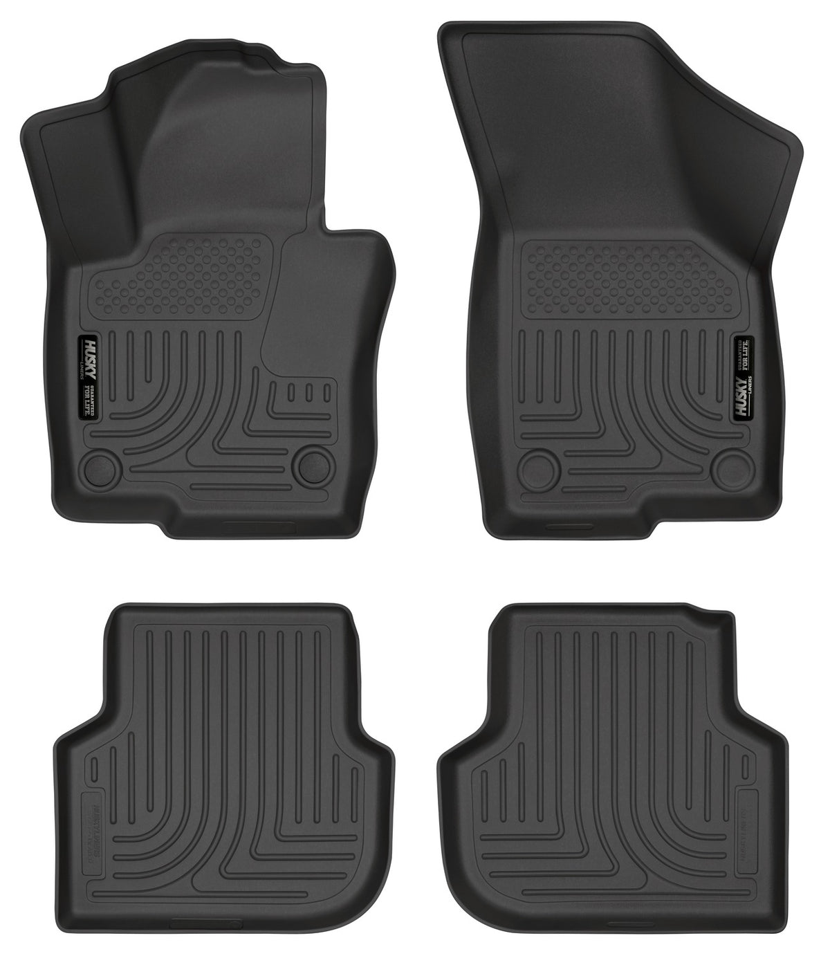 Husky Liners 98831 - Weatherbeater - Front & 2nd Seat Floor Liners 1