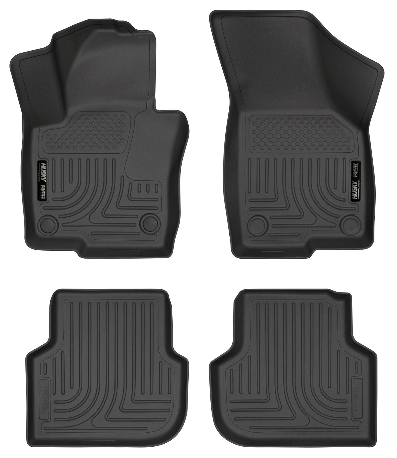 Husky Liners 98831 - Weatherbeater - Front & 2nd Seat Floor Liners 1