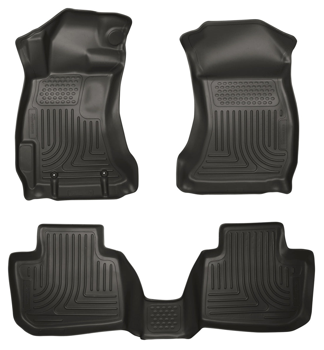 Husky Liners 98841 - Weatherbeater - Front & 2nd Seat Floor Liners