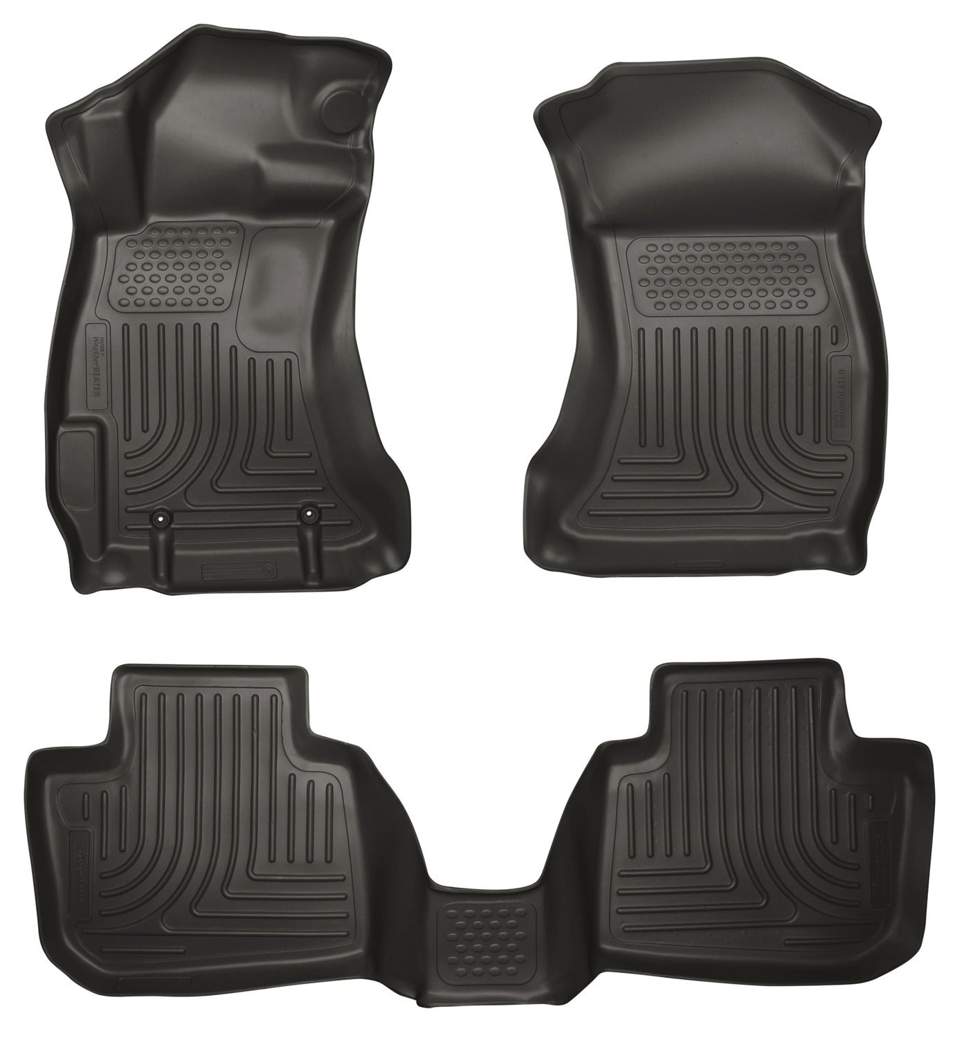 Husky Liners 98841 - Weatherbeater - Front & 2nd Seat Floor Liners