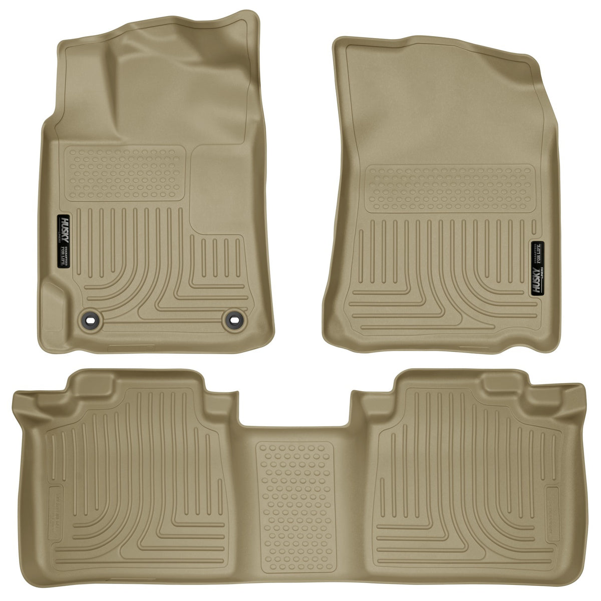 Husky Liners 98903 - Weatherbeater - Front & 2nd Seat Floor Liners 1