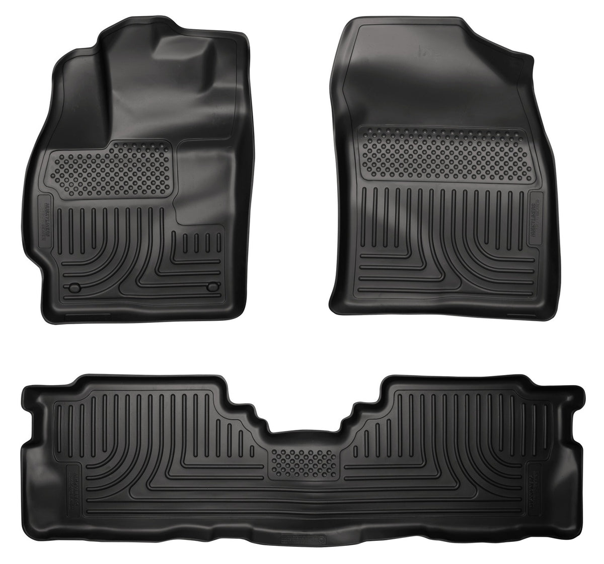 Husky Liners 98911 - Weatherbeater - Front & 2nd Seat Floor Liners 5