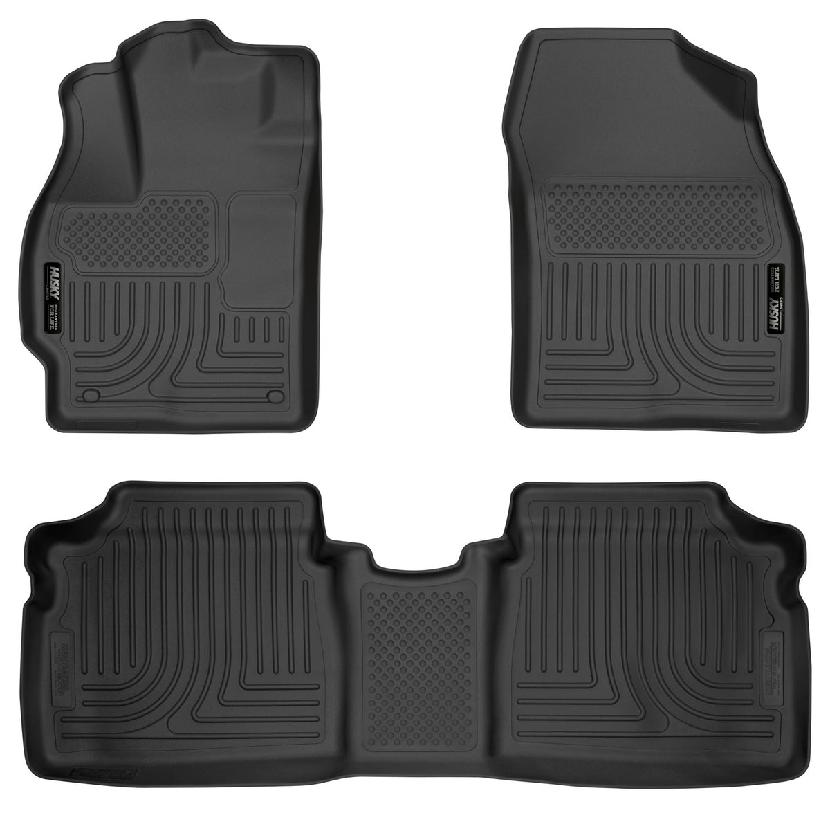 Husky Liners 98921 - Weatherbeater - Front & 2nd Seat Floor Liners 4