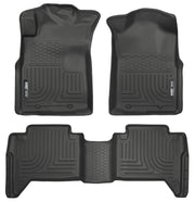 Husky Liners 98951 - Weatherbeater - Front & 2nd Seat Floor Liners (Footwell Coverage) 1