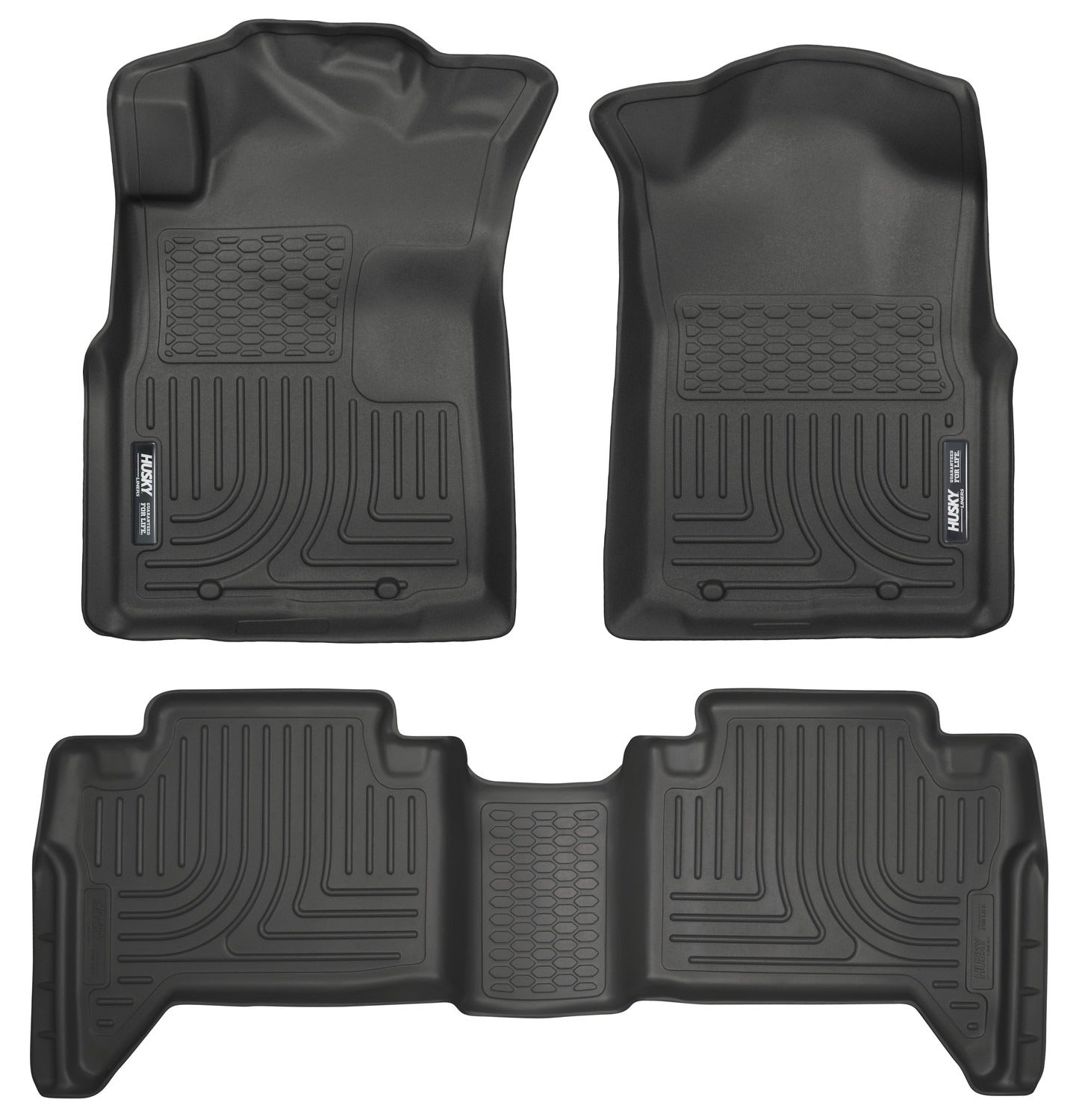 Husky Liners 98951 - Weatherbeater - Front & 2nd Seat Floor Liners (Footwell Coverage) 1