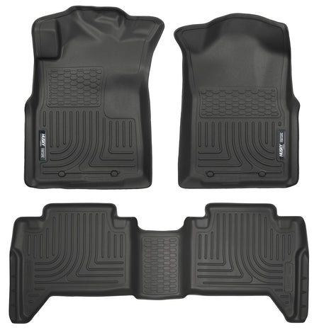 Husky Liners 98951 - Weatherbeater - Front & 2nd Seat Floor Liners (Footwell Coverage) 1