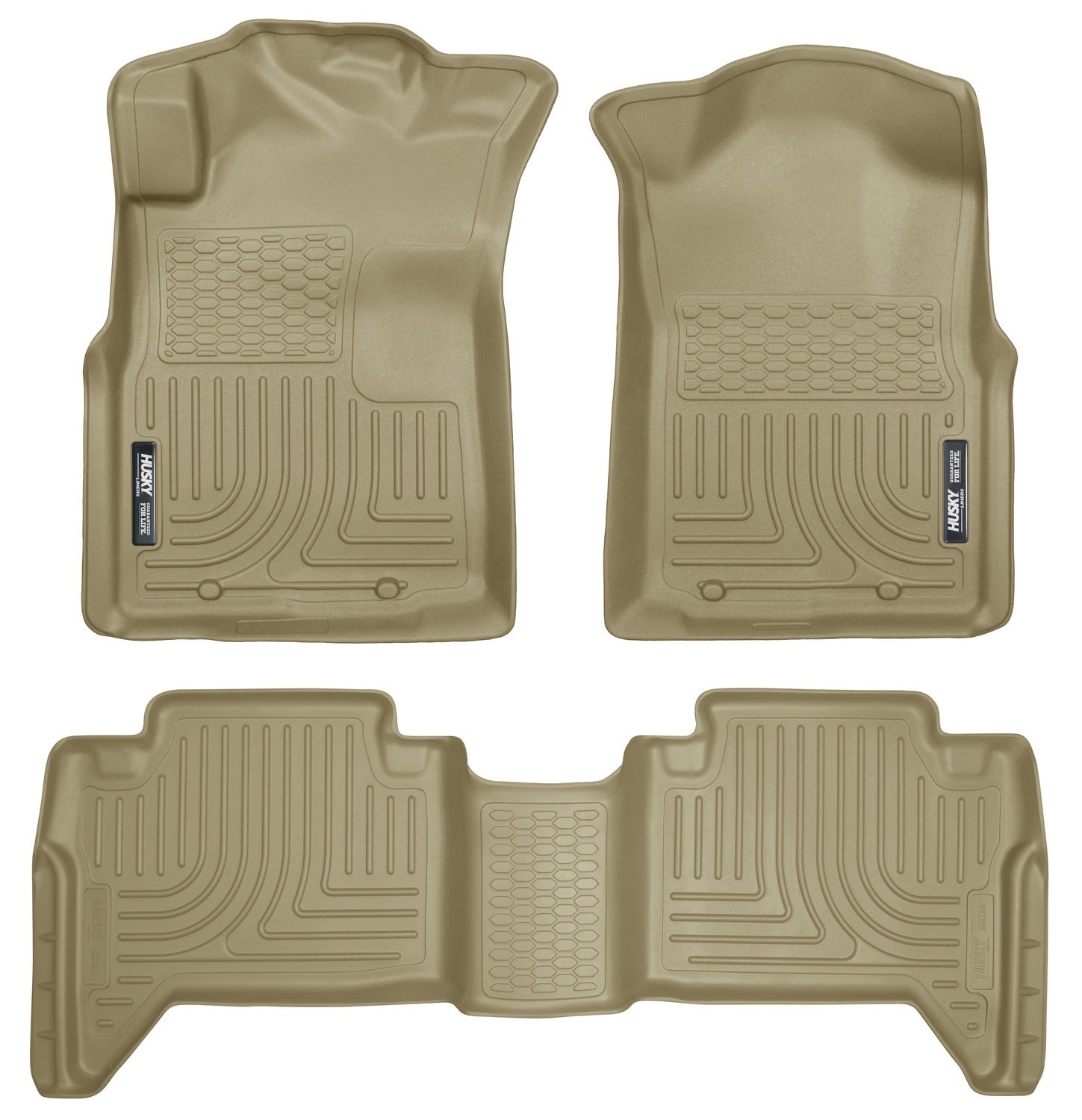 Husky Liners 98953 - Weatherbeater - Front & 2nd Seat Floor Liners (Footwell Coverage) 1