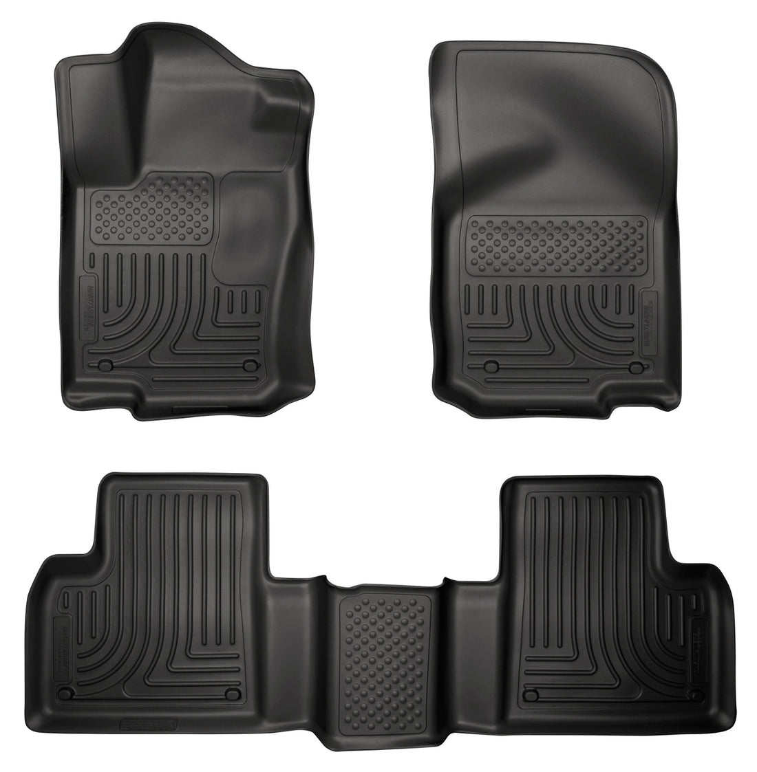 Husky Liners 98981 - Weatherbeater - Front & 2nd Seat Floor Liners