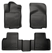 Husky Liners 98981 - Weatherbeater - Front & 2nd Seat Floor Liners