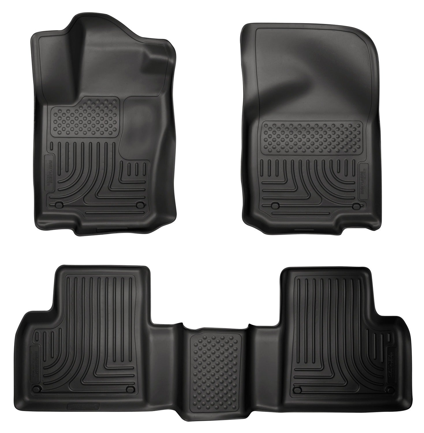 Husky Liners 98981 - Weatherbeater - Front & 2nd Seat Floor Liners