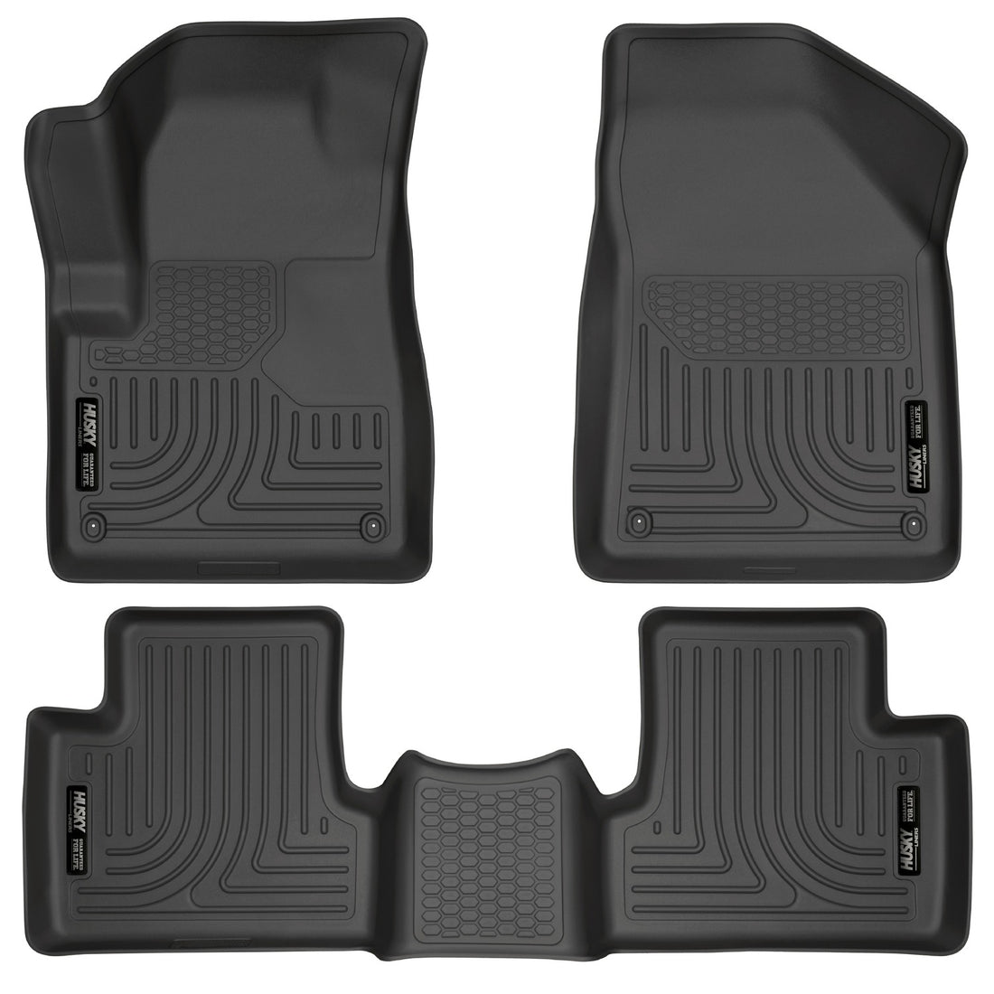 Husky Liners 99031 - Weatherbeater - Front & 2nd Seat Floor Liners 1