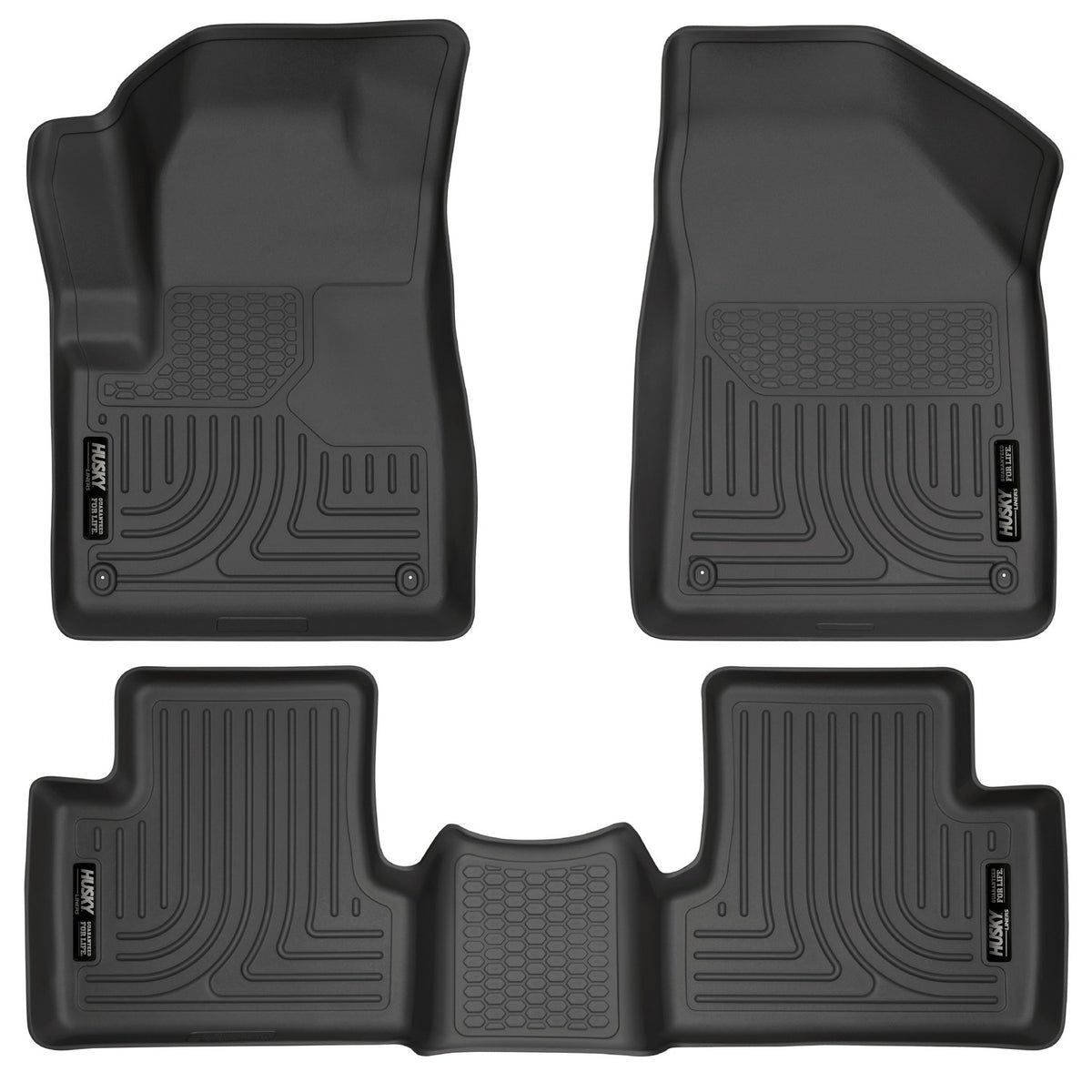 Husky Liners 99031 - Weatherbeater - Front & 2nd Seat Floor Liners 1