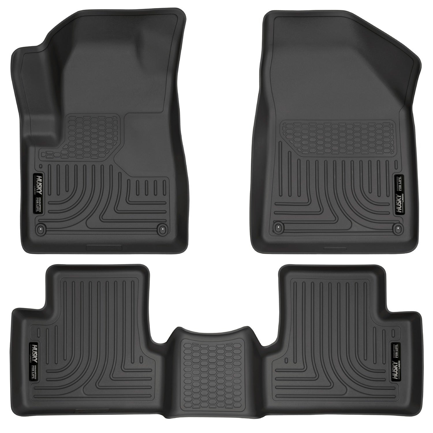 Husky Liners 99031 - Weatherbeater - Front & 2nd Seat Floor Liners 1