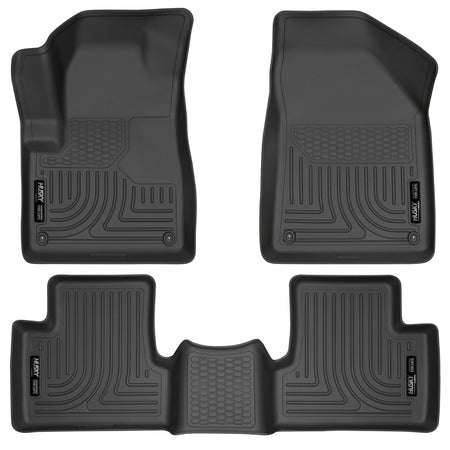 Husky Liners 99031 - Weatherbeater - Front & 2nd Seat Floor Liners 1