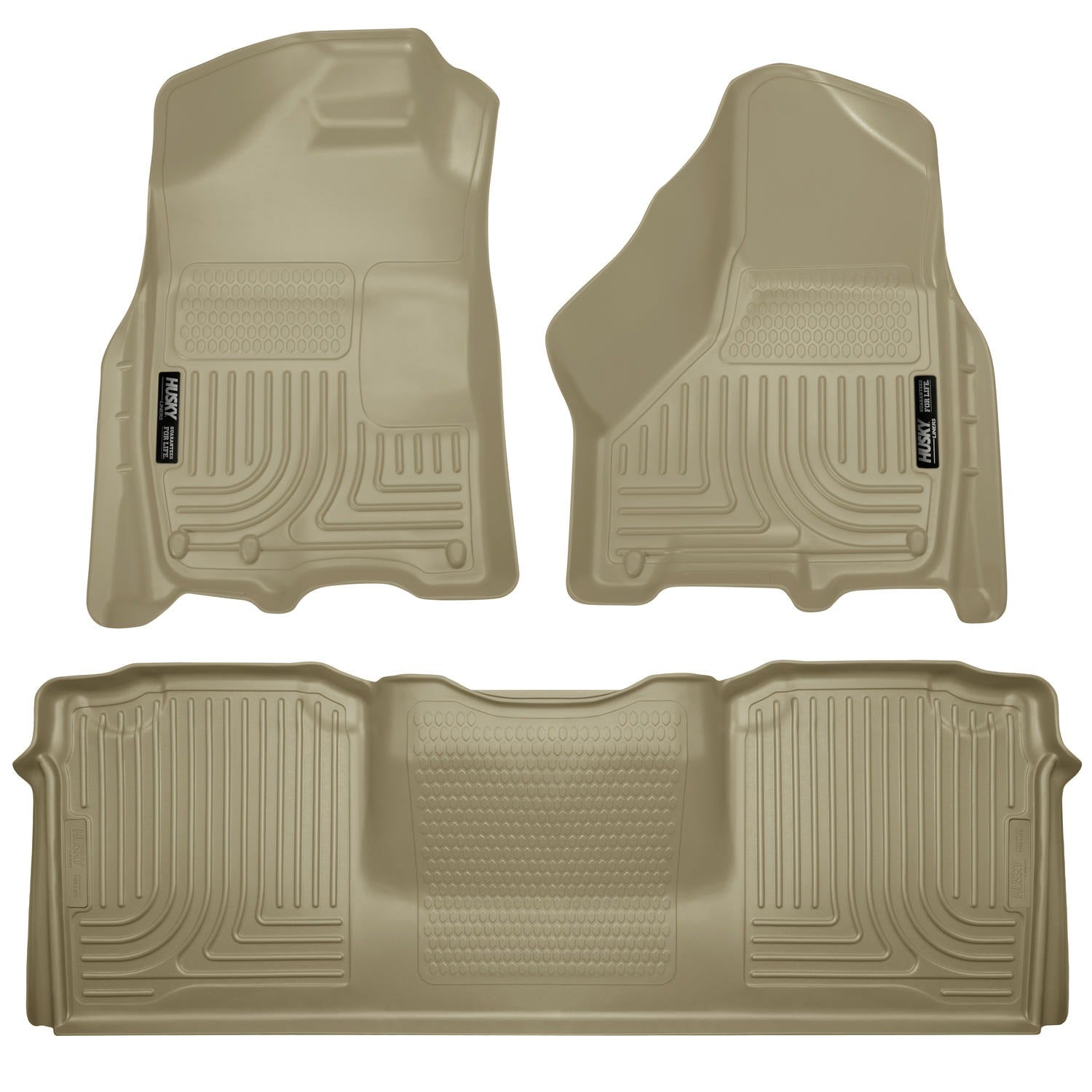 Husky Liners 99043 - Weatherbeater - Front & 2nd Seat Floor Liners 2