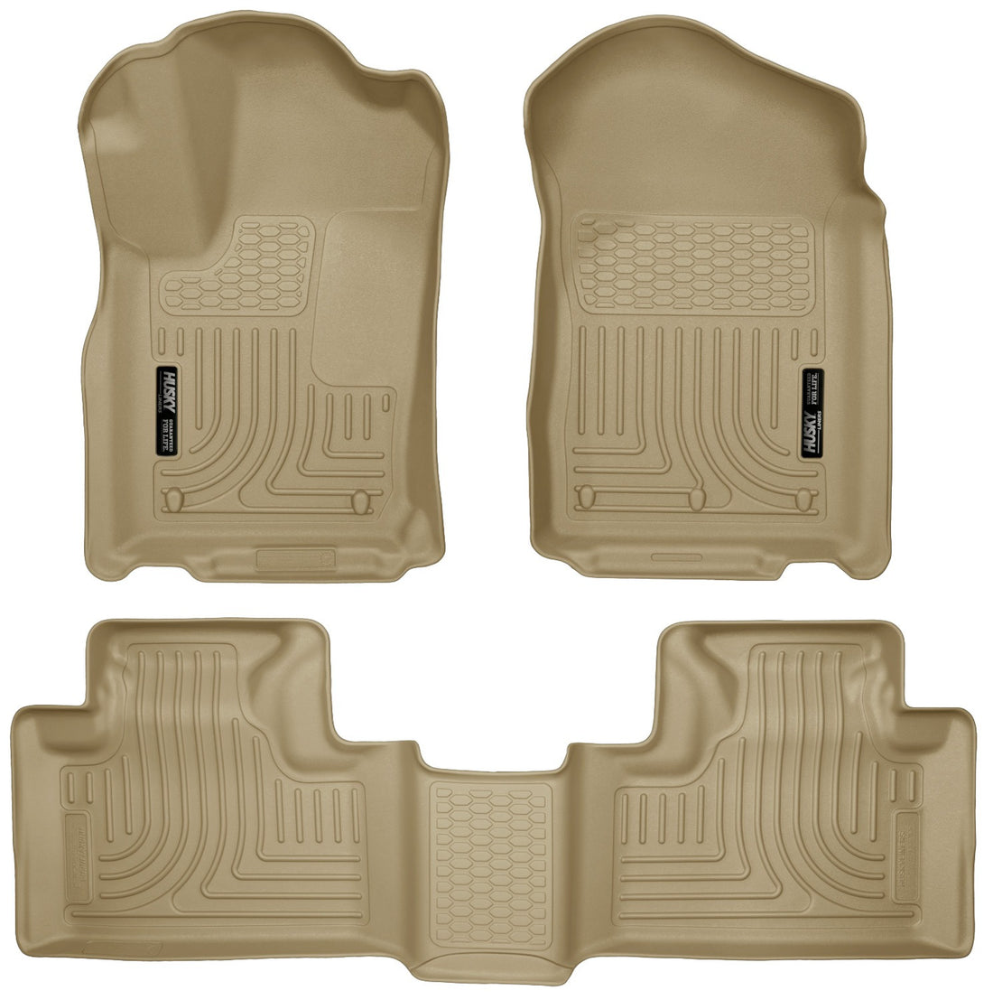 Husky Liners 99053 - Weatherbeater - Front & 2nd Seat Floor Liners 1