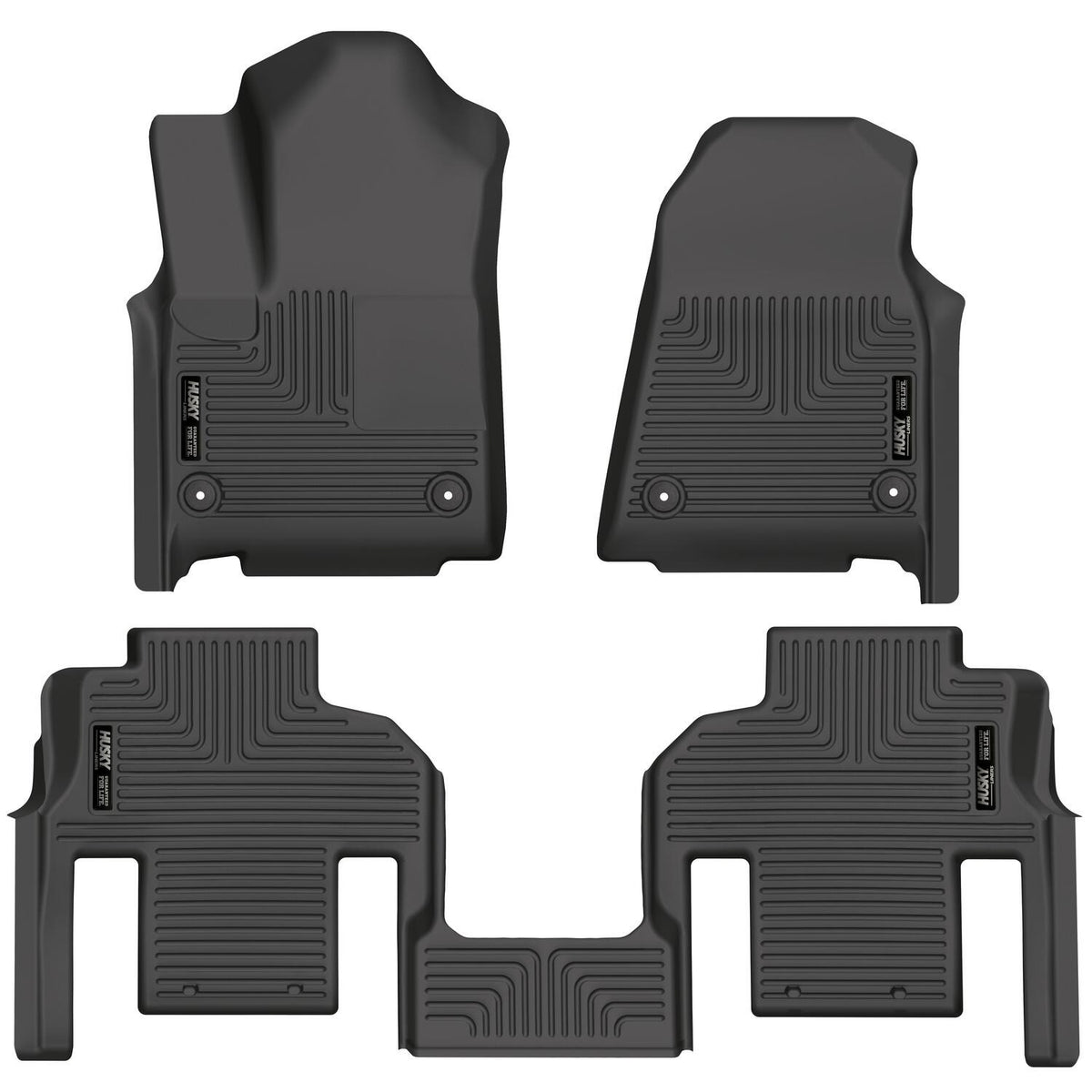 Husky Liners 99061 - Weatherbeater - Front & 2nd Seat Floor Liners (Footwell Coverage) 1