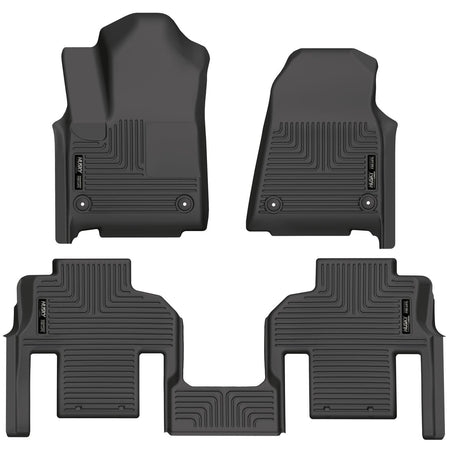 Husky Liners 99061 - Weatherbeater - Front & 2nd Seat Floor Liners (Footwell Coverage) 1