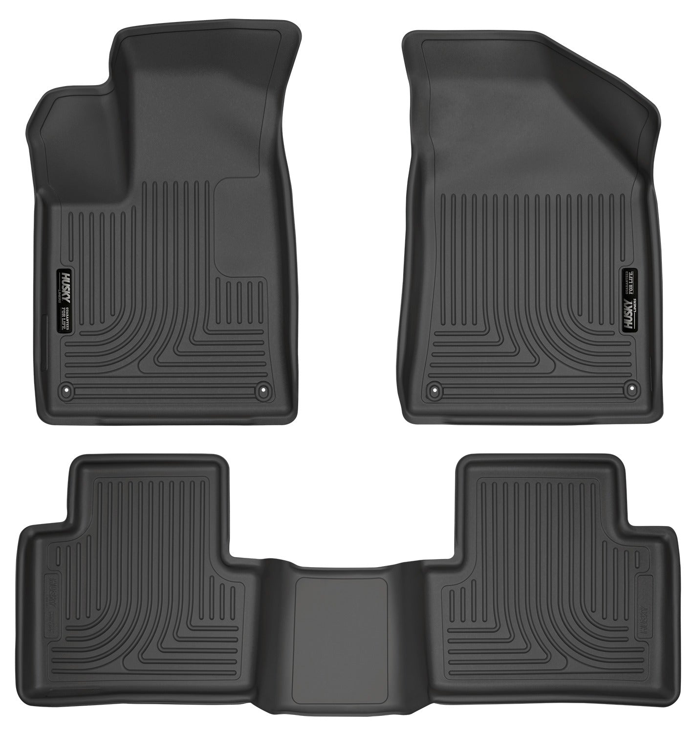 Husky Liners 99071 - Weatherbeater - Front & 2nd Seat Floor Liners