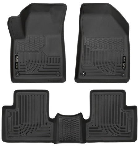 Husky Liners 99091 - Weatherbeater - Front & 2nd Seat Floor Liners 1