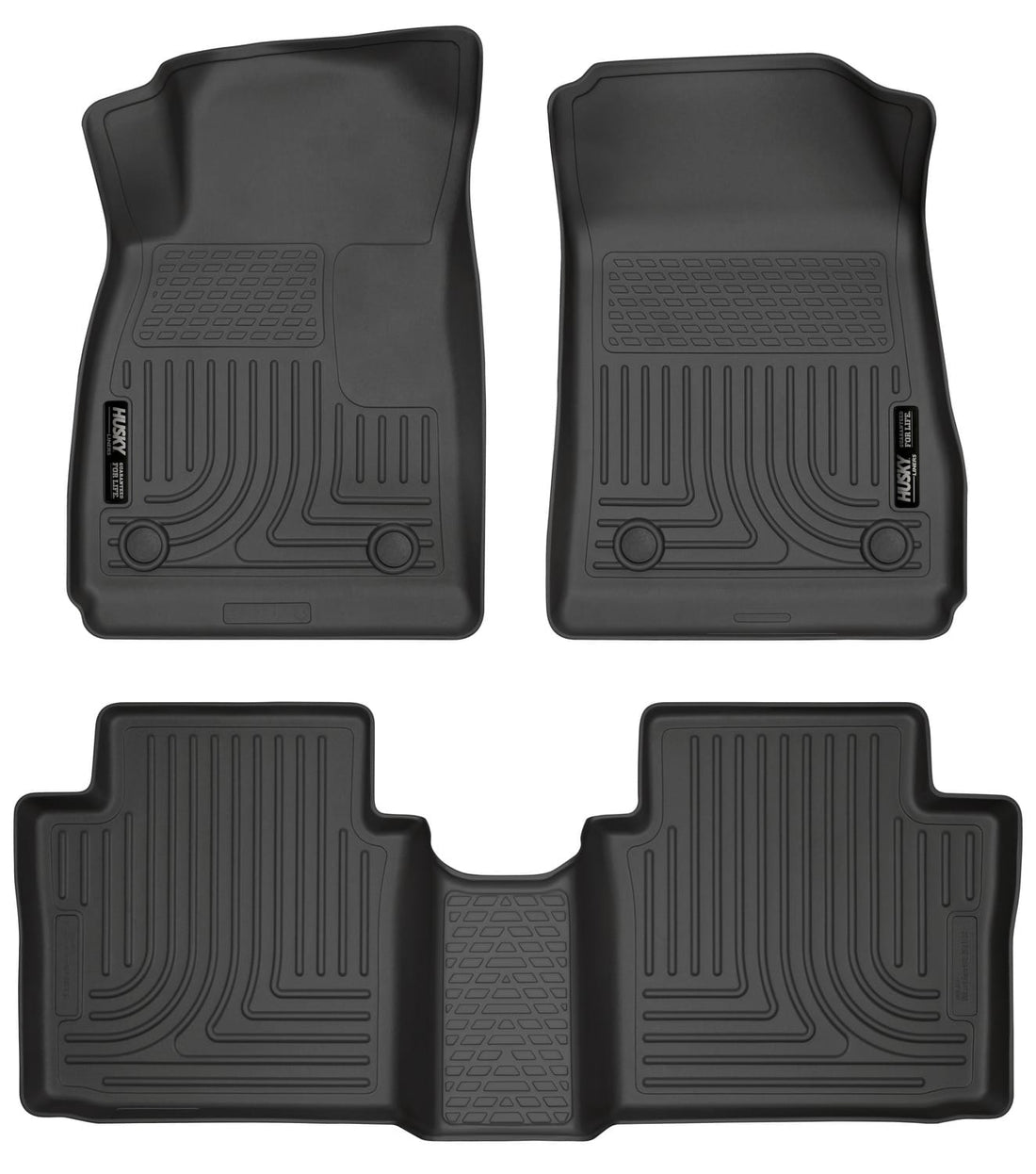 Husky Liners Body Husky Liners 99101 - Weatherbeater - Front & 2nd Seat Floor Liners