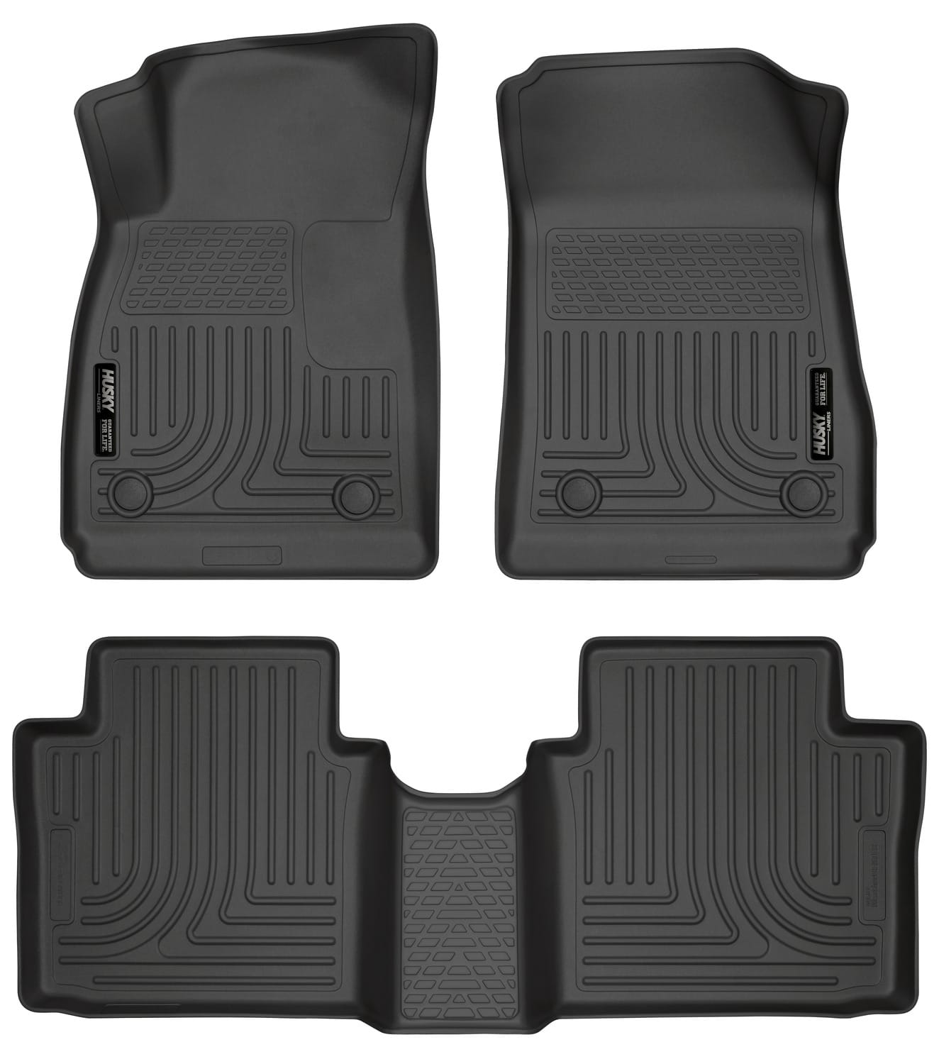 Husky Liners Body Husky Liners 99101 - Weatherbeater - Front & 2nd Seat Floor Liners