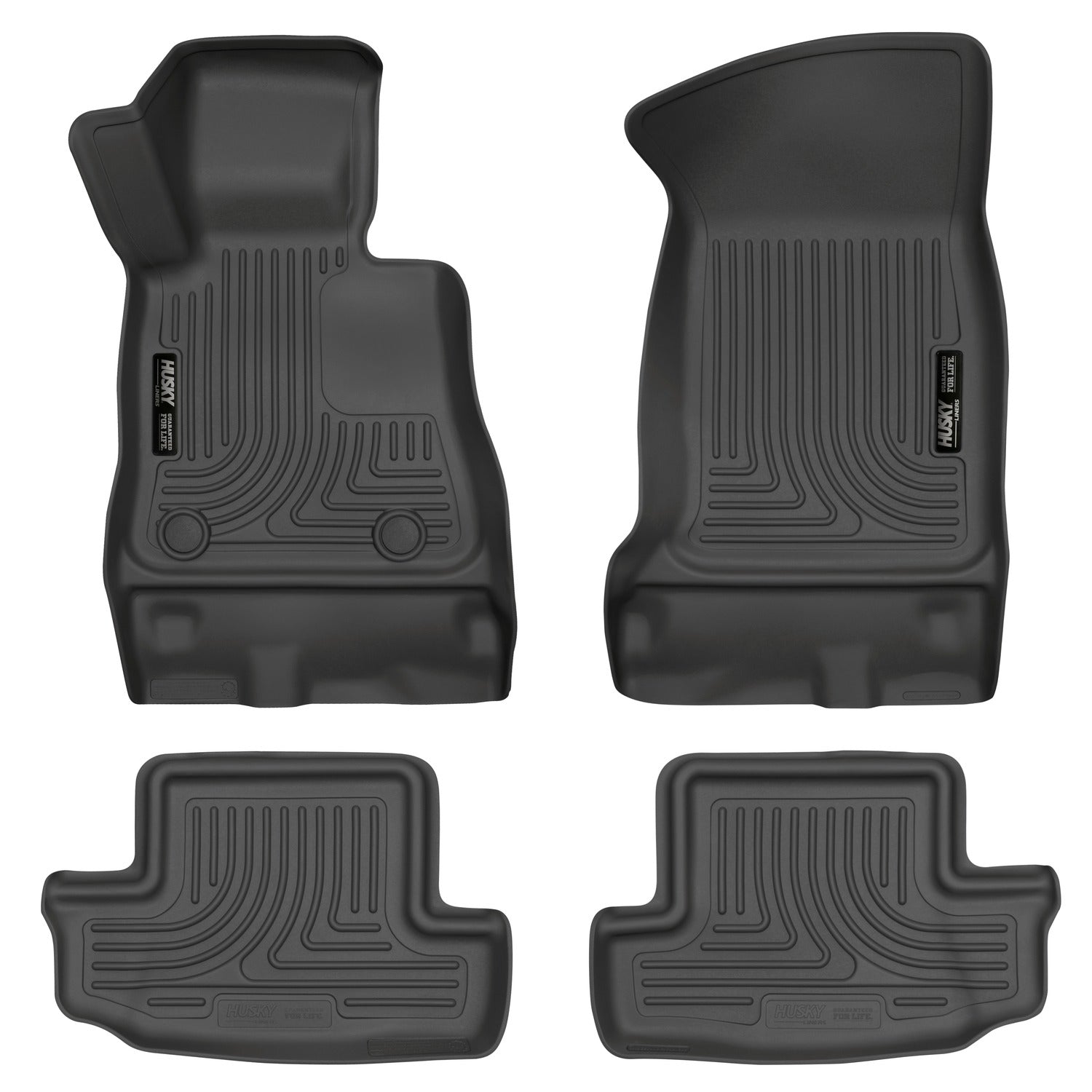 Husky Liners 99121 - Weatherbeater - Front & 2nd Seat Floor Liners 12