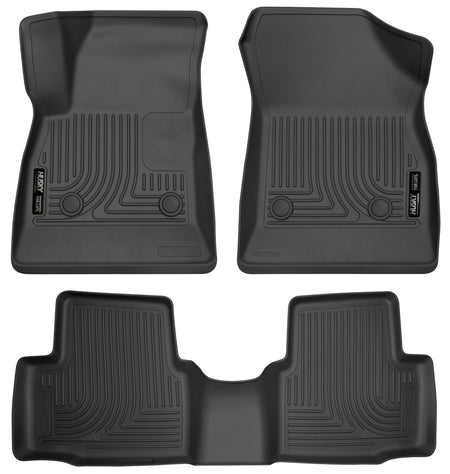 Husky Liners 99161 - Weatherbeater - Front & 2nd Seat Floor Liners 11
