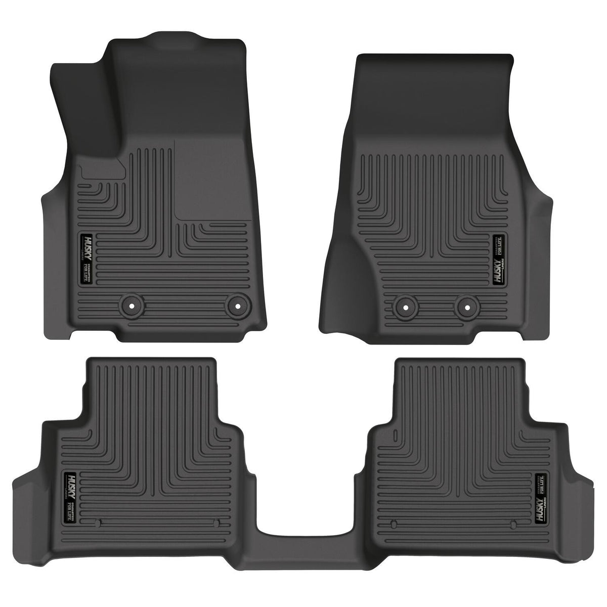 Husky Liners 99181 - Weatherbeater - Front & 2nd Seat Floor Liners 1